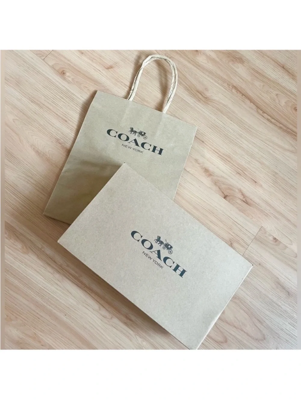 Coach shopping bag + Gift Box (Small size)